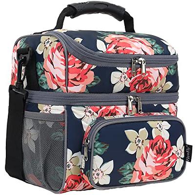 Double Layer Lunch Bag For Women Insulated Lunch Box For Men For