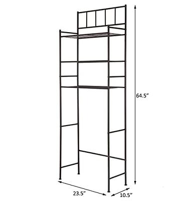 Finnhomy 3 Shelf Bathroom Space Saver Over The Toilet Rack Bathroom Co