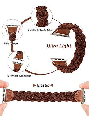 Wearlizer Beaded Bracelet Compatible with Apple Watch Band 45mm