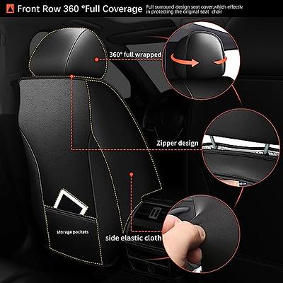 Car Seat Cover Along With Breathable Automotive Elastic Seat