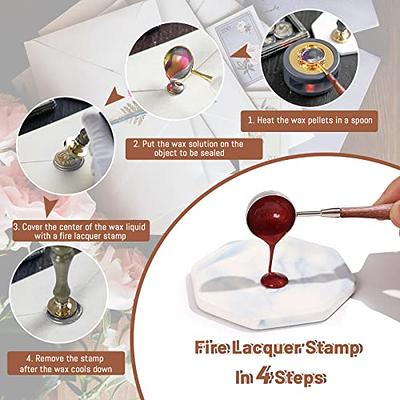 Wax Sealing Stamp Melting Spoon Elegant Envelope Seal Spoon Vintage Wax  Seal Spoon