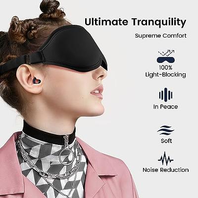 ZIMASILK Adjustable Pure Mulberry Silk Sleep Mask, 3D Contoured Cup Eye  Mask for Sleeping, Super Soft Breathable Blindfold, Perfect Blocks Light  for