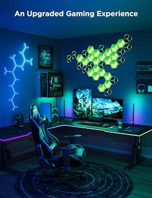 Govee Glide Hexagon Light Panels Ultra, 3D Wall Lights with DIY Program,  RGBIC LED Gaming Lights