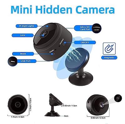 Amixya Mini Spy Camera Wireless Hidden Camera for Home Security  Surveillance with Video 1080P Nanny Cam with Phone App, Motion Detection,  Night Vision for Indoor Outdoor - Yahoo Shopping