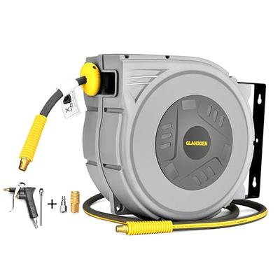 Central Pneumatic Air Hose Reel with 3/8 in. x 30 ft. Hose - Yahoo Shopping