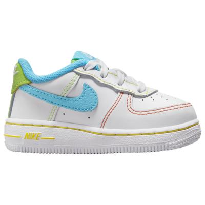 Nike Boys Air Force 1 LV8 2 - Basketball Shoes Light Photo Blue/White Size 06.0