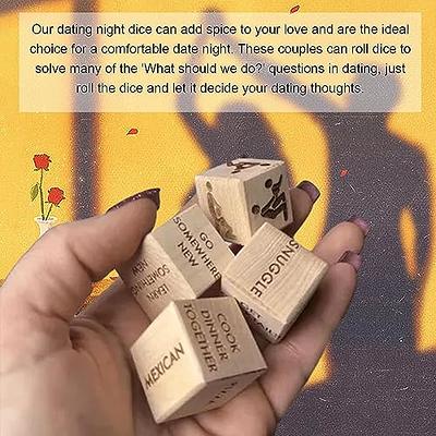 3PCS Love Dice for Adults Couple Gifts for Him Couple Games for Date Night  Valentines Day Gifts for Him Her Love Decision Dice Anniversary Husband