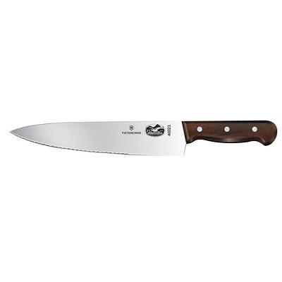 Schraf 10 Chef Knife with Red TPRgrip Handle