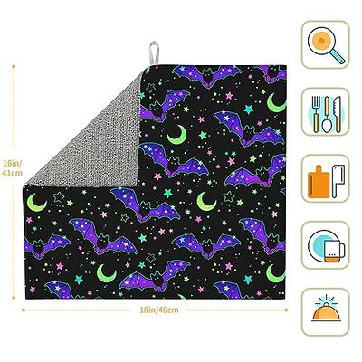 HotLive Dish Drying Mat for Kitchen Counter, Heat Resistant Drainer Mats  with