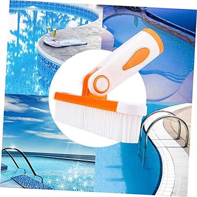 1pcs Handheld Swimming Pool Corner Brush Cleaner Pool Hot Tub Spa Brushes  Multifunctional Cleaning Tools Pool,pool Cleaning Tools Handheld Clean