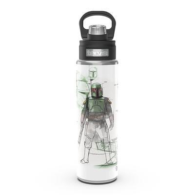 AQwzh 32 oz White Stainless Steel Water Bottle with Wide mouth, Straw, and  Lid 