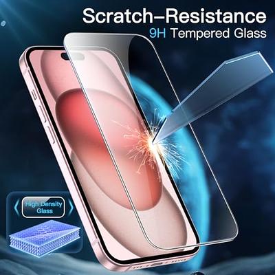 JETech Screen Protector for iPhone 15 6.1-Inch, Tempered Glass Film with  Easy Installation Tool, Case-Friendly, HD Clear, 3-Pack - Yahoo Shopping