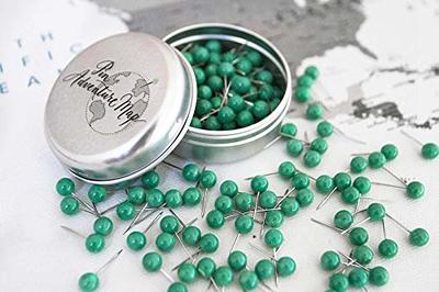 Push Pins, Round Head Map Tacks with Case Pearl Pushpin, Multicolor - Yahoo  Shopping