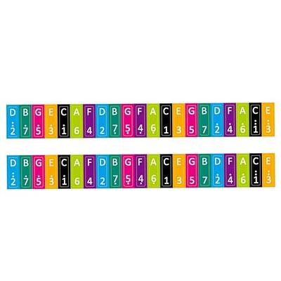 Gute Piano Key Stickers for Beginners, Removable Piano Keyboard Note  Labels, 88 Key Full Size Silicone Reusable No Need Stickers Piano Keyboard  Lables Comes with Box(Color) - Yahoo Shopping