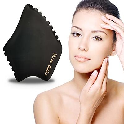 Heated Gua Sha Scraping Massage Tool by TheraStone; Gua Sha Skin Scraping  Stone with Heat 