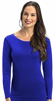 Rocky Women's Thermal Base Layer Top (Long John Underwear Shirt) Insulated  for Outdoor Ski Warmth/Extreme Cold Pajamas (Blue - X-Small) - Yahoo  Shopping