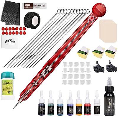 Wormhole Tattoo Kit Pen Kit DIY Tattoo Tool Kit Tattoo Kit Tiny Home Tattoo  Kit with Ink Tattoo Needles Tattoo Supplies TK120