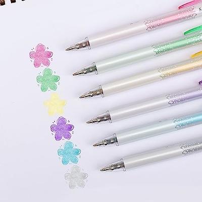 8pcs Erasable Pens Erasable Gel Pens 0.5mm Tip Rub Out Pens