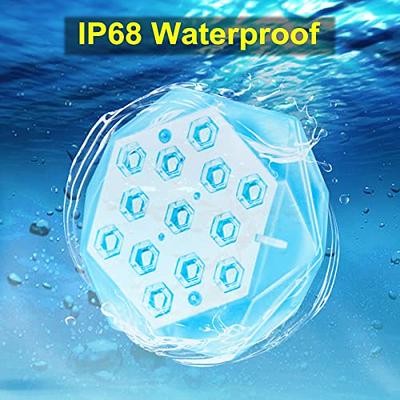 DeeprBetter Rechargeable Floating Pool Lights, Color Changing Submersible  LED Pool Lights,Underwater Waterproof Floating Lights for Pool,Hot  Tub,Bathtub,Spa Lights with Built-in Magnet