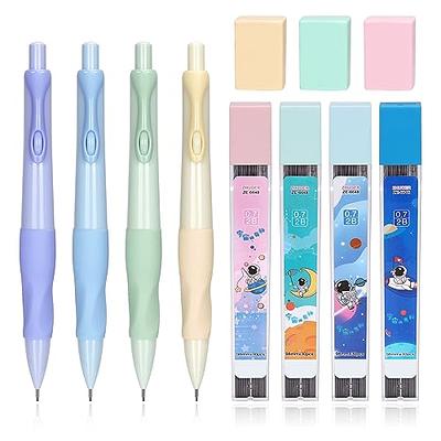 6PCS Eraser Pencil Sketch Pencil for Drawing Pen-Style Erasers and Pencil  for Home, School and Office Use 