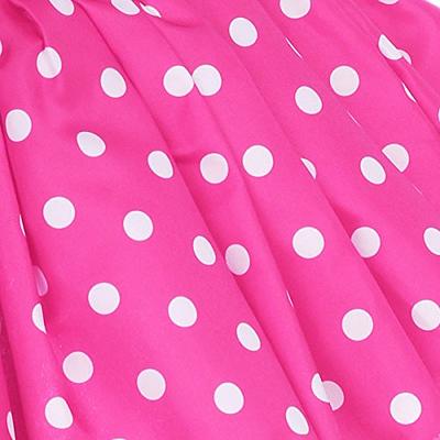 IBTOM CASTLE Girls Polka Dots Princess Party Cosplay Pageant Fancy Costume  Tutu Birthday Dress up+Ears Headband