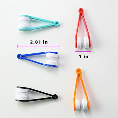 5 Pcs Mini Sun Glasses Eyeglass Microfiber Spectacles Cleaner Soft Brush  Cleaning Tool Mini Microfiber Glasses Eyeglasses Cleaner Cleaning Clip