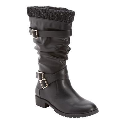 David Tate Saratoga - Extra Wide Calf (Black Soft Calf) Women's Boots -  Yahoo Shopping