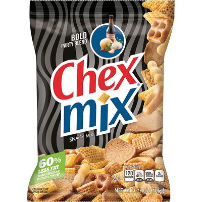 Variety of Chex Mix Individual Packs | 3 Flavors 12 Each 36 Pack | Traditional Chex Mix, Cheddar Chex Mix, Bold Chex Mix | 1.75 oz Bags Niro