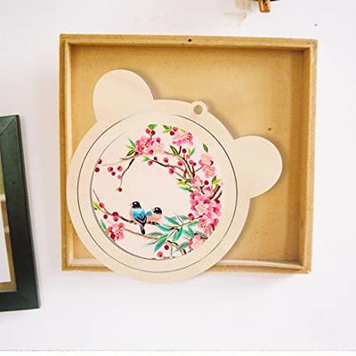 iplusmile Wooden Embroidery Hoops 3pcs Embroidery Hoops Wooden