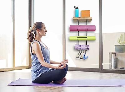  Butizone Yoga Mat Storage Rack, Home Gym Rack, Workout