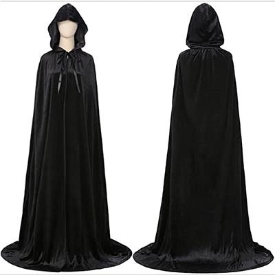 Urban CoCo Unisex Full Length Hooded Velvet Cape Halloween Party Cosplay  Costume Cloak - Yahoo Shopping