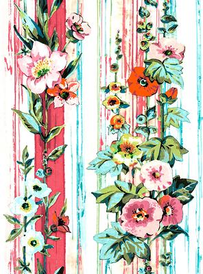 A-Street Prints A-Street Select 56.4-sq ft Non-woven Floral Unpasted  Wallpaper