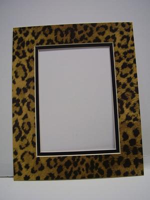 Picture Framing Mat Black with Gold liner 11x14 for 8x10 Photo or Art  Rectangle Cutout