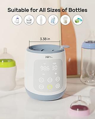 Momcozy Bottle Warmer, Fast Bottle Warmers for All Bottles with Timer,  Accurate Temperature Control and Automatic Shut-Off, Multifunctional Bottle