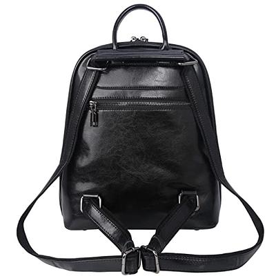 Shrrie Backpack Purse for Women PU Leather Anti-Theft Travel