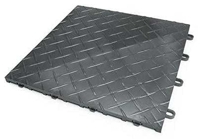 VEVOR Garage Tiles Interlocking Garage Flooring Tiles 12x12 25 Pack Graphite