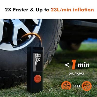 VacLife Cordless Tire Inflator Portable Air Compressor - Multipurpose