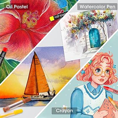 POPYOLA Art Supplies, 180 Piece Drawing Painting Art Kit with Clipboard and  Coloring Papers, Gifts Art Set Case with Oil Pastels, Crayons, Colored  Pencils, Watercolor Cakes - Yahoo Shopping