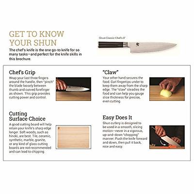 Shun Classic Hollow Edge Chef's Knife & Paring Knife Set - 8