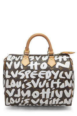 Louis Vuitton x Stephen Sprouse Pink Graffiti Monogram Canvas Speedy 30 Bag  Louis Vuitton