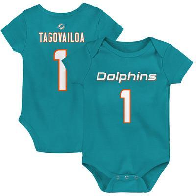 Men's Nike Aqua Miami Dolphins Alternate Custom Game Jersey