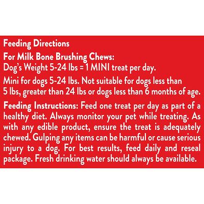 Milk bone brushing chews clearance fresh breath