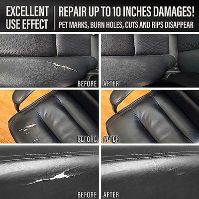 Leather Repair Glue For Furniture/Sofa/Car Seat/Couch - Scuffs, Scratches,  Holes