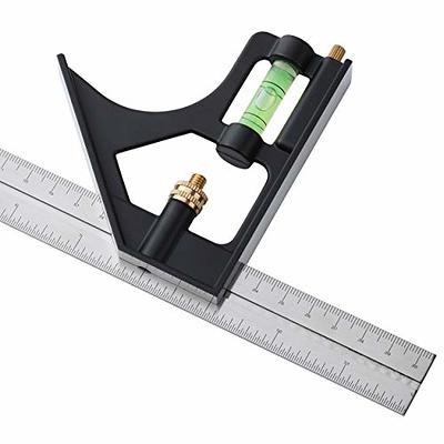 Woodworking Ruler Combination Square Metal Carpenter Square Framing Square  T Square Ruler Carpentry Tools for Woodworking 180 Degree Angle Finder -  Yahoo Shopping