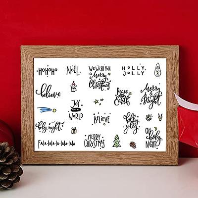 Scrapbooking Christmas Silicone Rubber Stamp