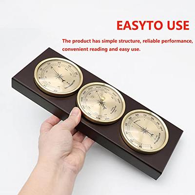 JINYISI Barometer,barometers for The Home,barometric Pressure  Gauge,barometers Weather Instruments,Barometer Outdoor,Barometer Indoor