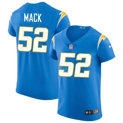 Khalil Mack 52 Los Angeles Chargers Women's Game Jersey - Powder