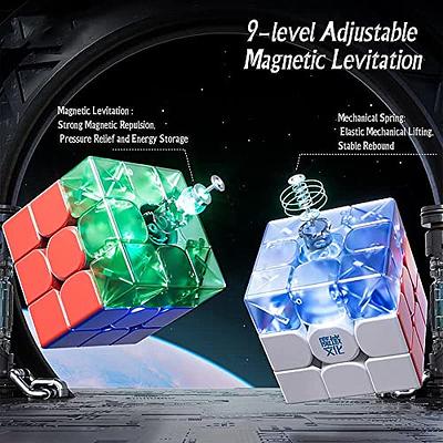 BroMoCube Moyu Super RS3M 2022 Magnetic 3x3 Speed Cube Professional  Stickerless Magnetic Cube Upgraded Version of Moyu RS3M (Magnetic Version)  - Yahoo Shopping