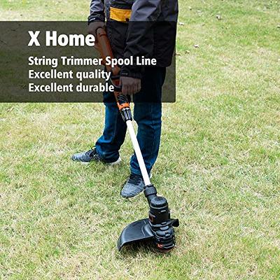  X Home AF-100 Weed Eater String Compatible with Black Decker  String Trimmers, 6 Spools & 1 Cap : Patio, Lawn & Garden