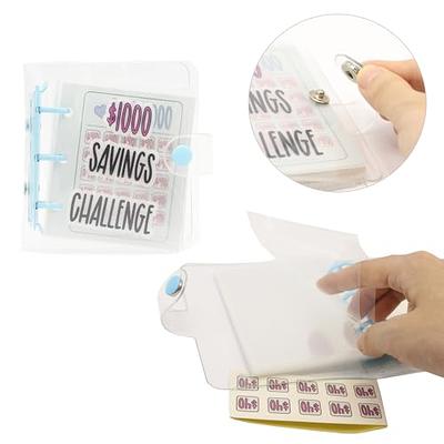 1000 Money Savings Challenge Binder, Savings Challenges Book Mini Budget  Binder